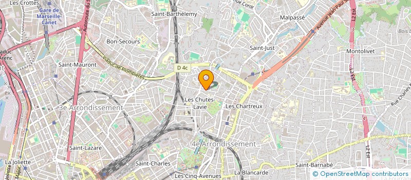 localisation de l'entreprise MONSIEUR ROMAIN MARTI à MARSEILLE