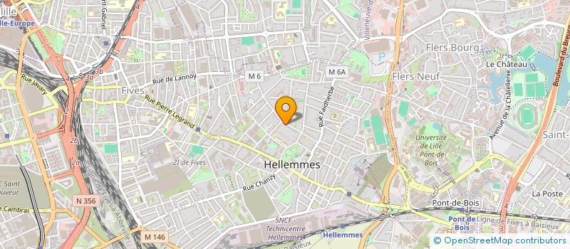 localisation de l'entreprise MONSIEUR ROMAIN MARTIN à LILLE