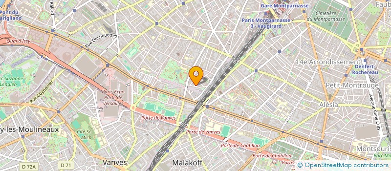 localisation de l'entreprise MONSIEUR ROMAIN MARTIN  PARIS