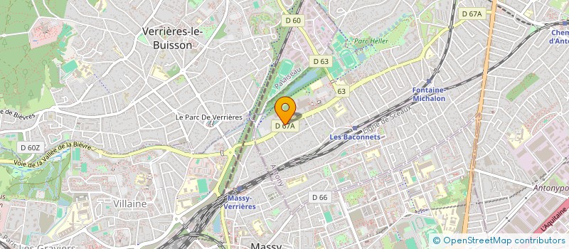 localisation de l'entreprise MONSIEUR ROMAIN MARTY à ANTONY