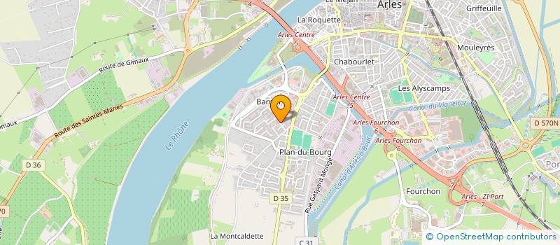 localisation de l'entreprise MONSIEUR ROMAIN MATEO à ARLES