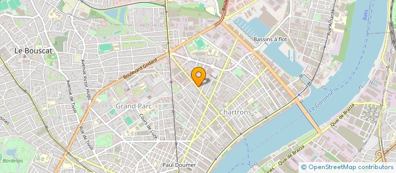 localisation de l'entreprise MONSIEUR ROMAIN MATHIEU à BORDEAUX