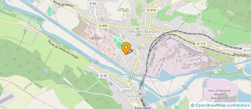 localisation de l'entreprise MONSIEUR ROMAIN MAUCOTEL à CONCARNEAU