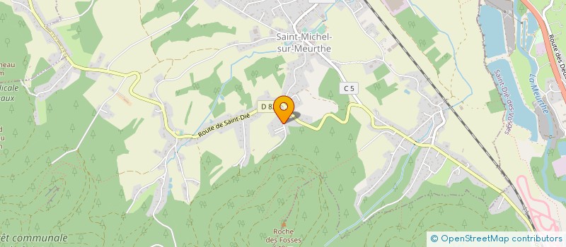 localisation de l'entreprise MONSIEUR ROMAIN MAURICE à SAINT-MICHEL-SUR-MEURTHE