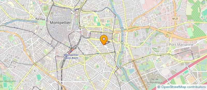localisation de l'entreprise MONSIEUR ROMAIN MAUTES à MONTPELLIER