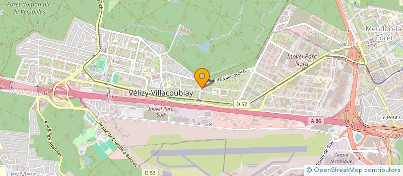 localisation de l'entreprise MONSIEUR ROMAIN MEALLET  VELIZY VILLACOUBLAY