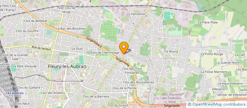 localisation de l'entreprise MONSIEUR ROMAIN MEERSCHMAN à FLEURY-LES-AUBRAIS
