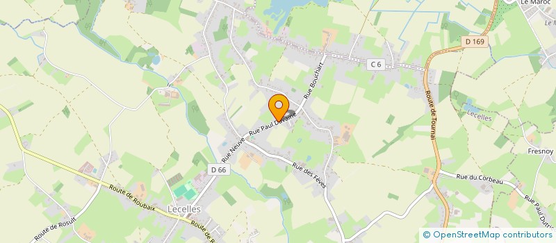 localisation de l'entreprise MONSIEUR ROMAIN MELI  LECELLES