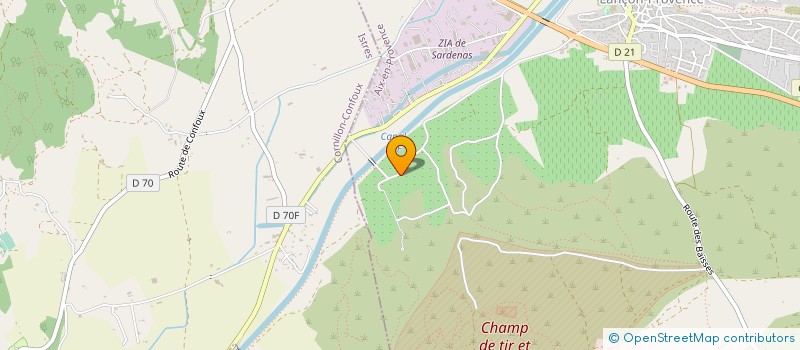 localisation de l'entreprise MONSIEUR ROMAIN MENU  LANCON-PROVENCE