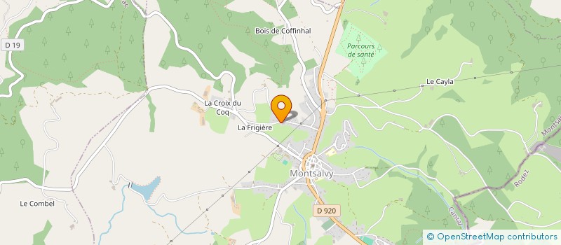 localisation de l'entreprise MONSIEUR ROMAIN MERAL à MONTSALVY