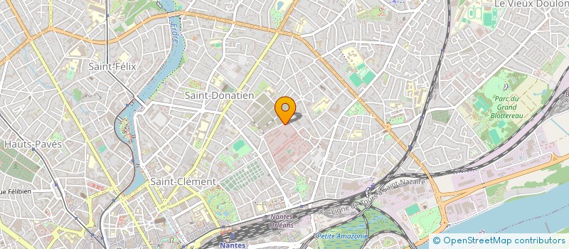 localisation de l'entreprise MONSIEUR ROMAIN MERCIER à NANTES