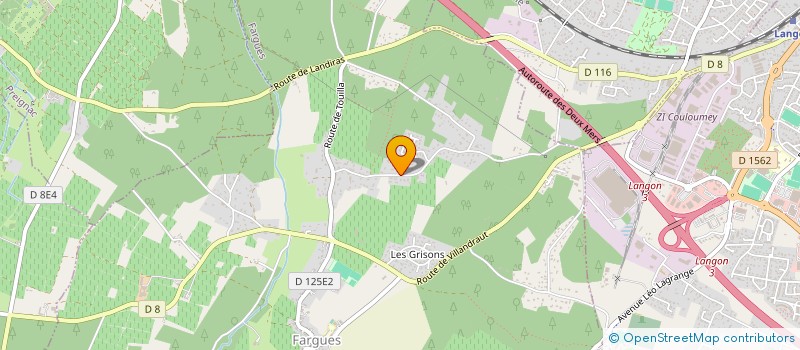 localisation de l'entreprise MONSIEUR ROMAIN MERCURIO  FARGUES