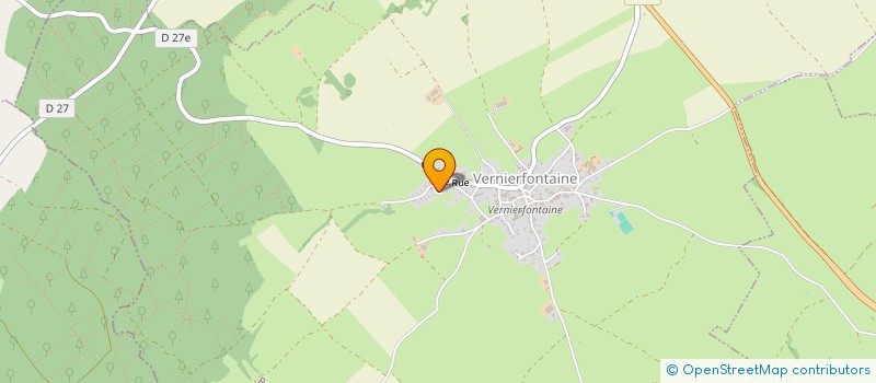 localisation de l'entreprise MONSIEUR ROMAIN MERLE  VERNIERFONTAINE