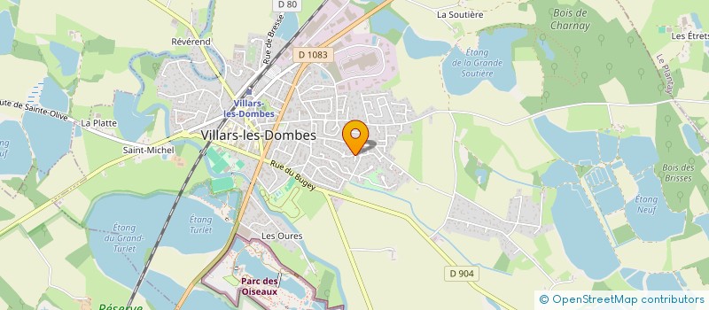 localisation de l'entreprise MONSIEUR ROMAIN MESEGUER à VILLARS-LES-DOMBES