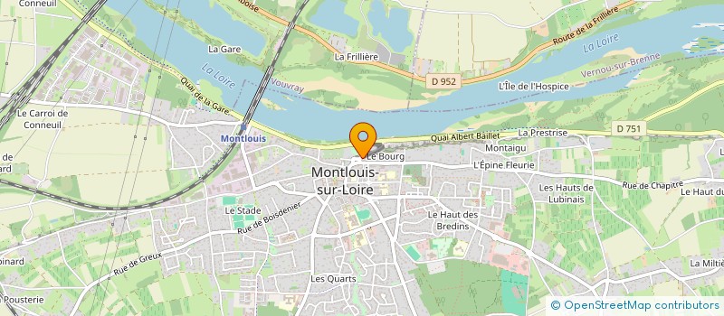 localisation de l'entreprise MONSIEUR ROMAIN METAIREAU  SAINT-MARTIN-LE-BEAU