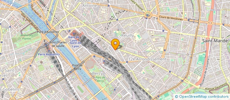 localisation de l'entreprise MONSIEUR ROMAIN METIVIER  PARIS