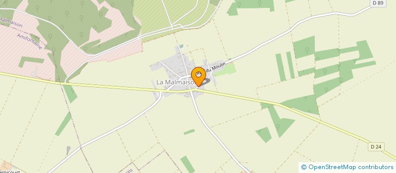 localisation de l'entreprise MONSIEUR ROMAIN MICHEL à LA MALMAISON