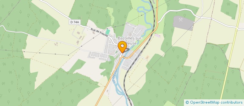 localisation de l'entreprise MONSIEUR ROMAIN MIDENET  BAZOILLES-SUR-MEUSE