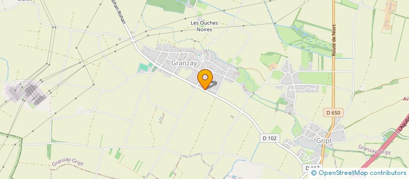 localisation de l'entreprise MONSIEUR ROMAIN MILLAN  GRANZAY-GRIPT