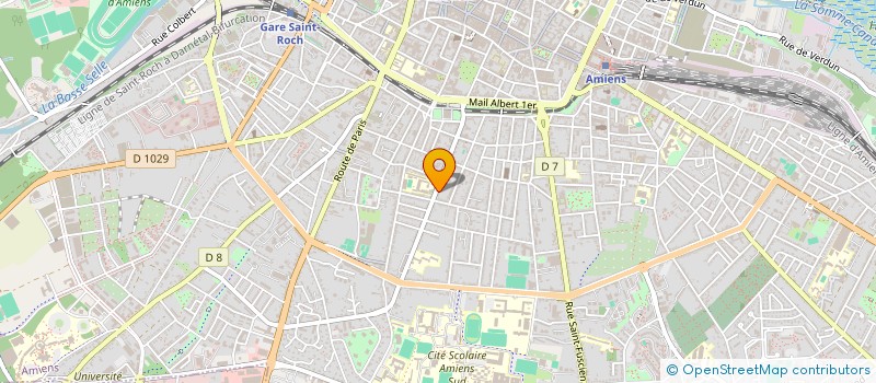 localisation de l'entreprise MONSIEUR ROMAIN MITENNE-DEGANS à AMIENS
