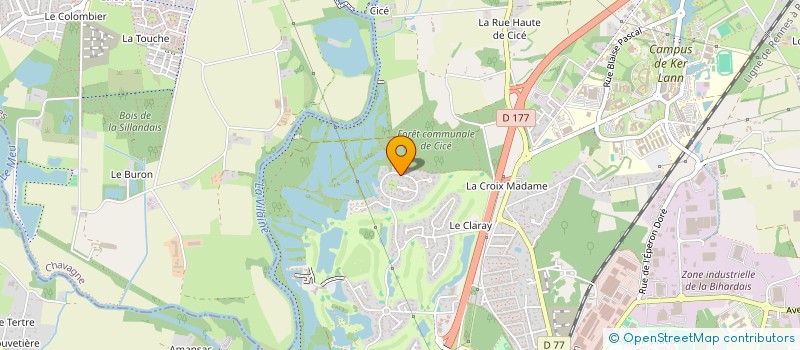 localisation de l'entreprise MONSIEUR ROMAIN MOCAER  BRUZ