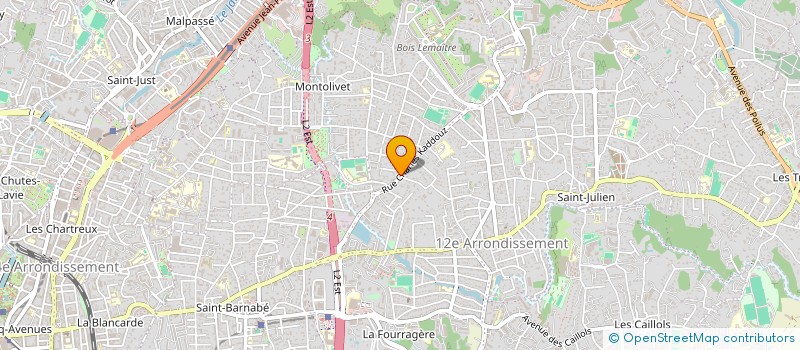 localisation de l'entreprise MONSIEUR ROMAIN MOCQUERY  MARSEILLE