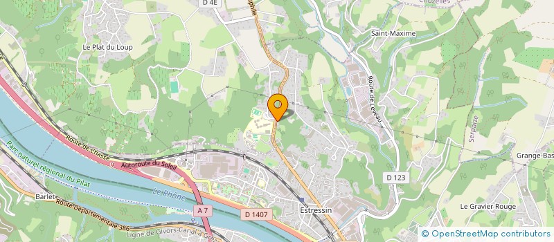 localisation de l'entreprise MONSIEUR ROMAIN MOLINA à VIENNE