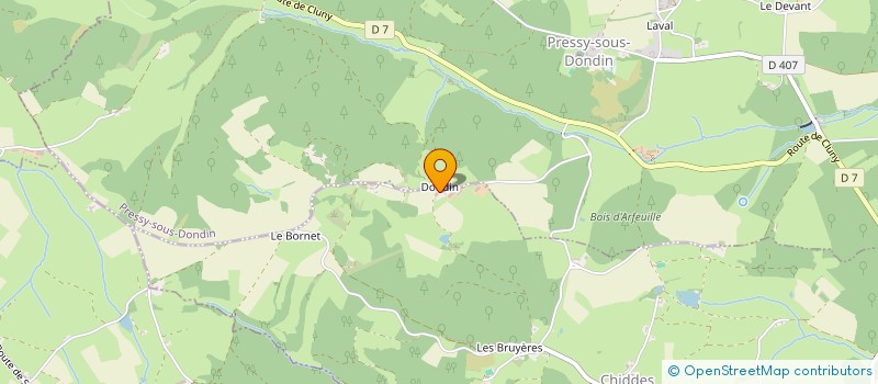 localisation de l'entreprise MONSIEUR ROMAIN MONIER  CHIDDES