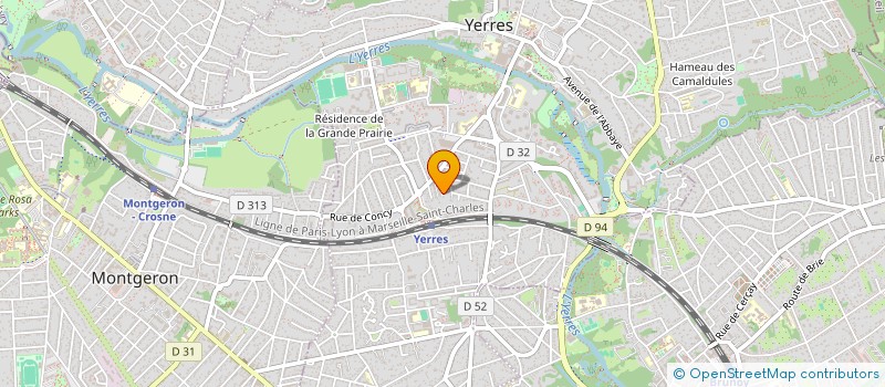 localisation de l'entreprise MONSIEUR ROMAIN MONTIEL  YERRES