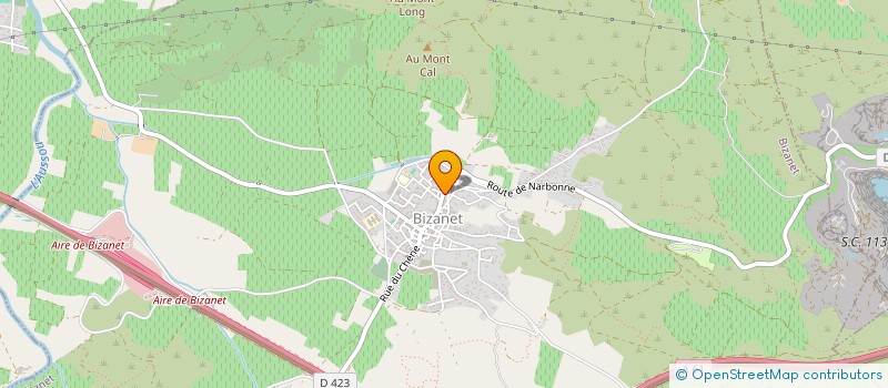 localisation de l'entreprise MONSIEUR ROMAIN MORA  BIZANET