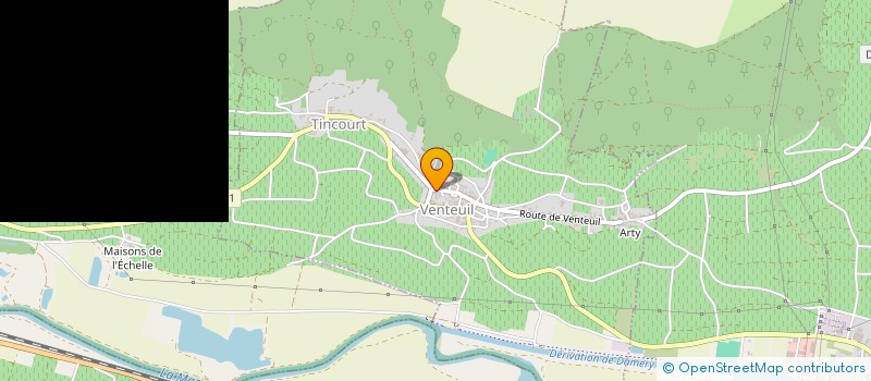 localisation de l'entreprise MONSIEUR ROMAIN MOREAU  CUCHERY