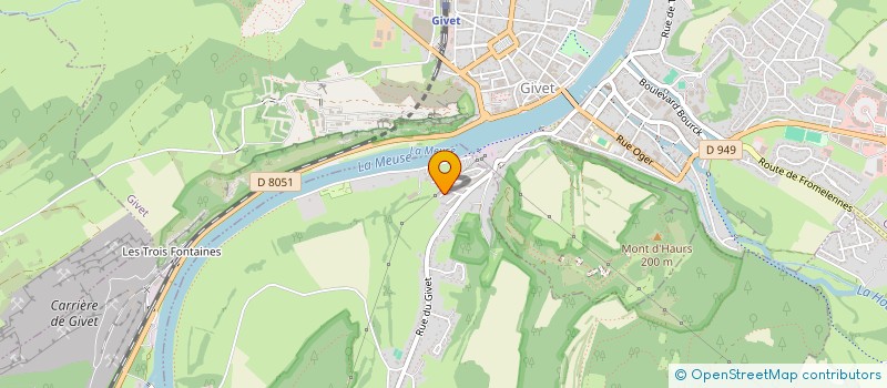 localisation de l'entreprise MONSIEUR ROMAIN MOREAU  RANCENNES