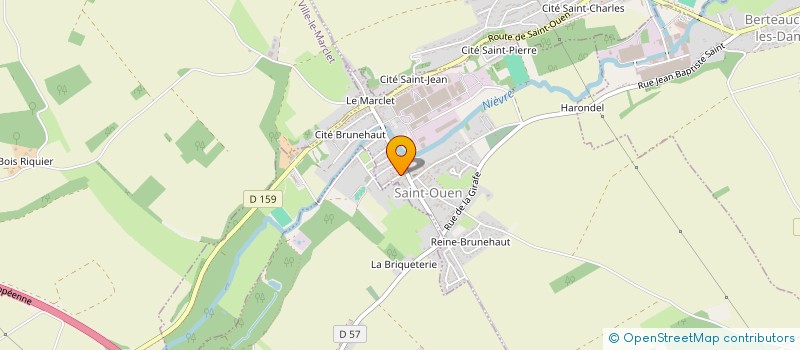 localisation de l'entreprise MONSIEUR ROMAIN MORELLE  SAINT-OUEN