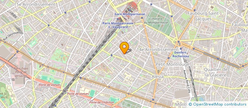 localisation de l'entreprise MONSIEUR ROMAIN MORTAIGNE  PARIS