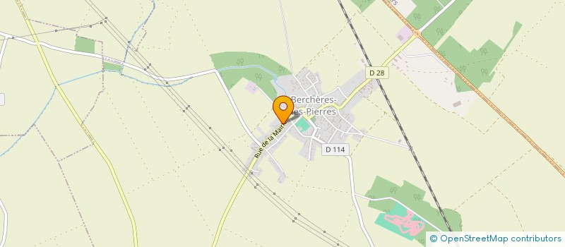 localisation de l'entreprise MONSIEUR ROMAIN MORTIER à BERCHERES-LES-PIERRES