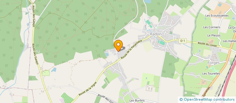 localisation de l'entreprise MONSIEUR ROMAIN MOTAS à ECOUVES