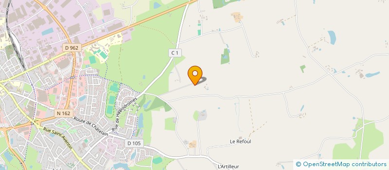 localisation de l'entreprise MONSIEUR ROMAIN MOTTAIS  CHATEAU-GONTIER-SUR-MAYENNE