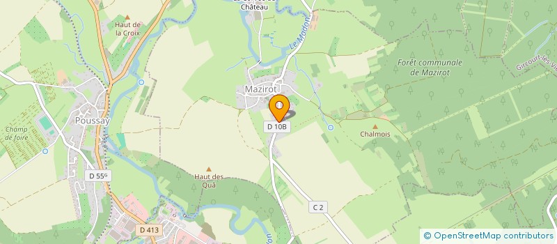 localisation de l'entreprise MONSIEUR ROMAIN MOUGENOT  VROVILLE