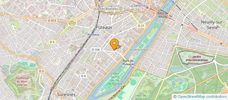 localisation de l'entreprise MONSIEUR ROMAIN MOULLAN  PUTEAUX