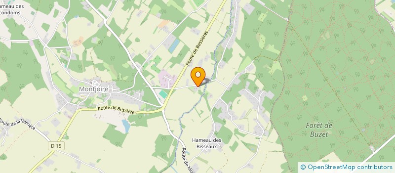 localisation de l'entreprise MONSIEUR ROMAIN MOURET  MONTJOIRE