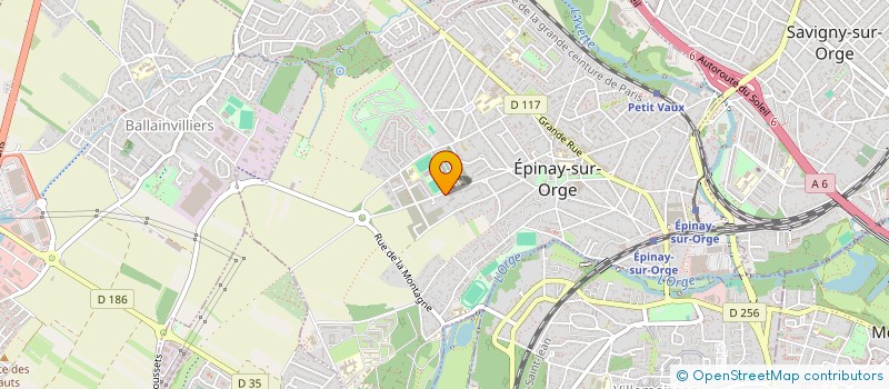 localisation de l'entreprise MONSIEUR ROMAIN MOUTAULT  EPINAY-SUR-ORGE