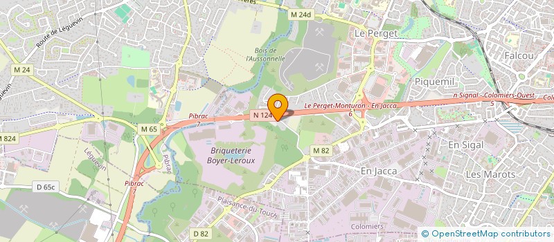 localisation de l'entreprise MONSIEUR ROMAIN MOYA à COLOMIERS