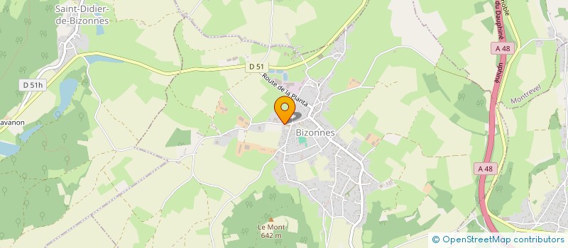 localisation de l'entreprise MONSIEUR ROMAIN MUET  BIZONNES