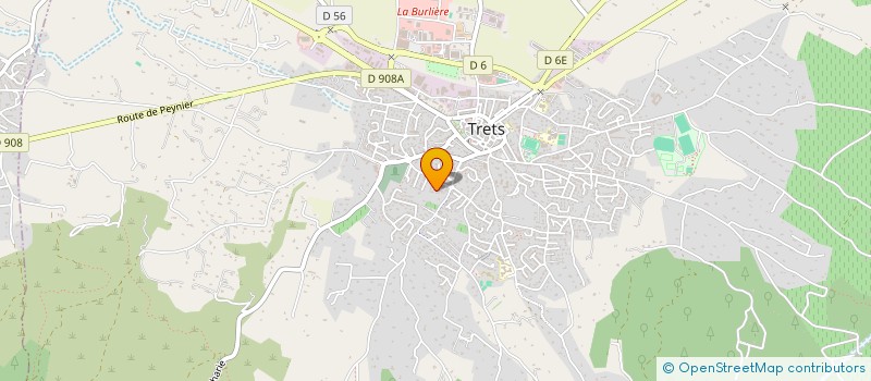 localisation de l'entreprise MONSIEUR ROMAIN MULAS  TRETS