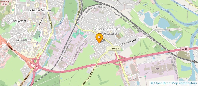 localisation de l'entreprise MONSIEUR ROMAIN MULOT à VILLERS-SEMEUSE