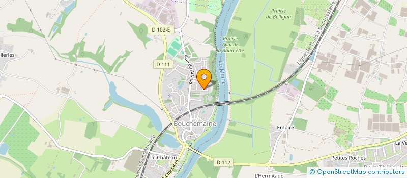 localisation de l'entreprise MONSIEUR ROMAIN MULVET  BOUCHEMAINE