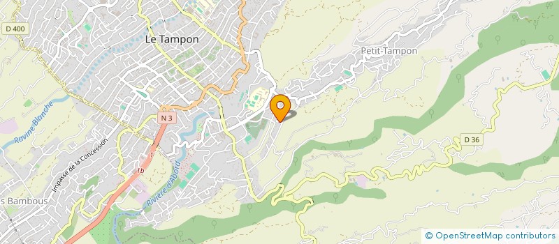 localisation de l'entreprise MONSIEUR ROMAIN MUSSARD  LE TAMPON