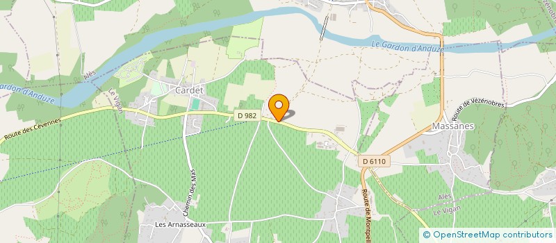 localisation de l'entreprise MONSIEUR ROMAIN MUSSETTA  CARDET