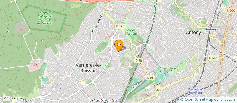 localisation de l'entreprise MONSIEUR ROMAIN NARCI à VERRIERES-LE-BUISSON