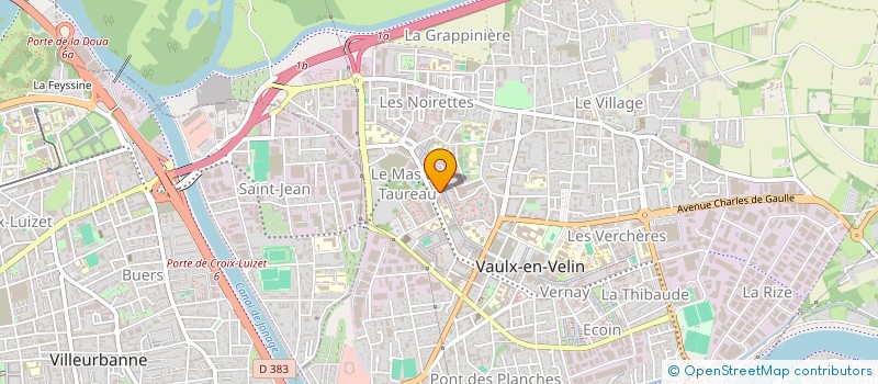 localisation de l'entreprise MONSIEUR ROMAIN NARCISSE  VAULX-EN-VELIN